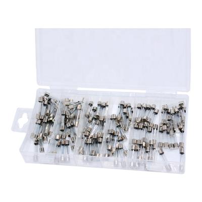 China LOW VOLTAGE 6x30mm Glass Tube Fuse 5A 10A 15A 20A 25A 30A 35A 40A Assorted Kit Fast-Blow Set for sale