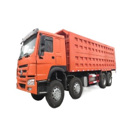 China Hot New China HOWO-N7 8x4 Heavy Duty Truck Selling 50 Tons African Low Price HOWO Dump Truck 8x4 Dump Truck 10750*2550*3450mm for sale