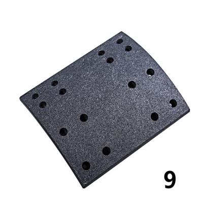 China Auto parts factory price metal Chinese semi metal brake disc brake pads price for sale