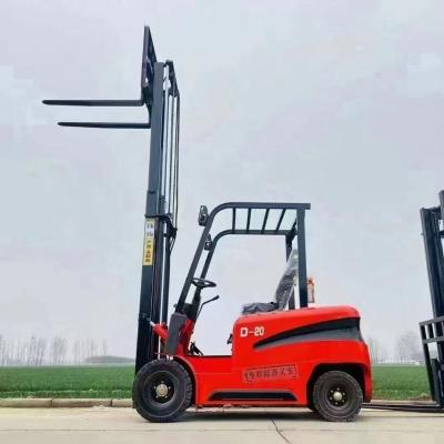 China Free Shipping CE Small Electric Forklift 4 Wheel Electric Forklift 0.5Ton 1ton 2ton 2.5ton Farm for sale