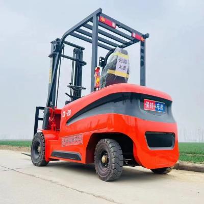 China Solid Tire Electric Forklift XYZ123 With Onboard Charger / 48V Battery Voltage All Terrain Electric Forklift for sale