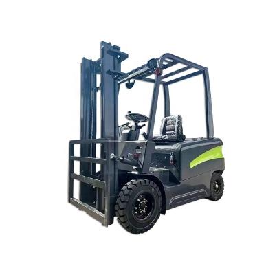 China 1.8ton 2500 Kg 24v100ah Tyre 2.5 T Dc Motor 3t Narrow Freight Trucks 2t Capacity Wheel Electric Forklift 4 Wheels Lithiu for sale