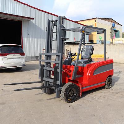 China 2.0 Ton Small Electric Forklift Truck With DC Motor And 2500kg Loading Capacity Full Outdoor Electric Forklift for sale