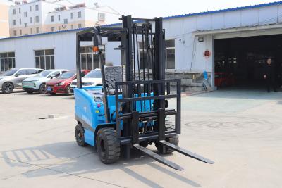 China Customized Lifting Height 1 Ton 2 Ton 3 Ton Electric Forklift Safety For Warehouse Handling for sale