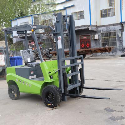 China Super Short Forklift Wheel Base 2.5 Ton 2 Ton 1.5 Ton Li-Ion Small Electric Forklift Narrow Aisle for sale