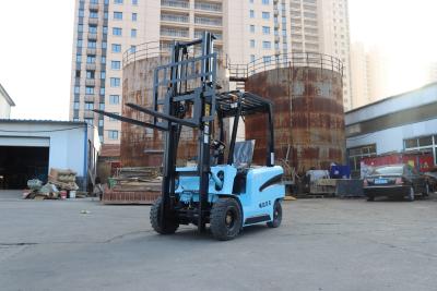 China Custom Cordless 2 Ton Electric Forklift With 3 Stage Mast Forklift Truck Electric for sale