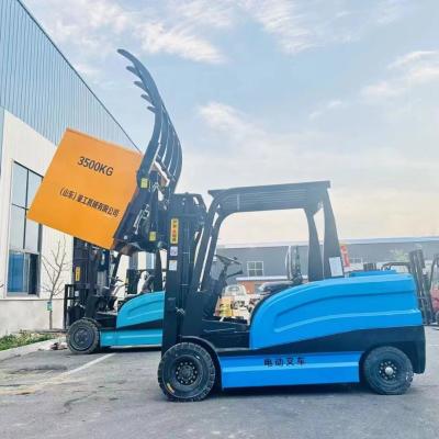 Cina 2360mm Compatto carrello elevatore elettrico con sedile con tempo di ricarica di 8-10 ore e batteria da 60v/630Ah in vendita