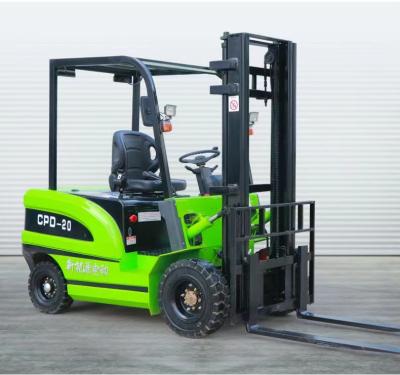 China Electric Counterbalance 2 Ton Electric Forklift With Triplex Mast for sale