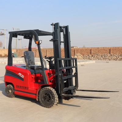 China Best Selling Ton All Rough Terrain Electric Forklift Material Handling Machinery 4 Wheel for sale