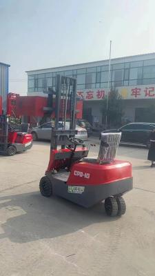 China Three Fulcrum Electric Forklift Truck Small Warehouse Handling Turning Radius Small Working Time 5-8 Hours for sale