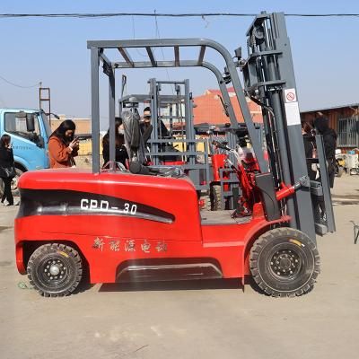 China 3 Ton Electric Forklift Pallet Truck Ideal Solution For Material Handling Needs for sale