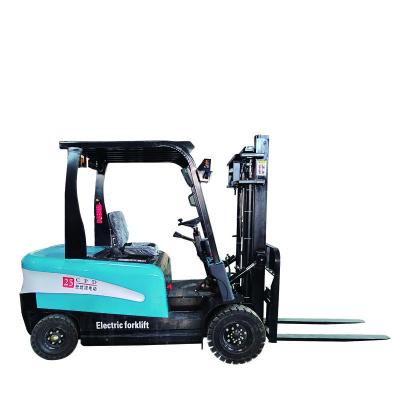 China New Energy Multifunctional Electric Forklift Small Mini 4wd Battery Electric 1 2 3 4 5 Ton Forklift for sale