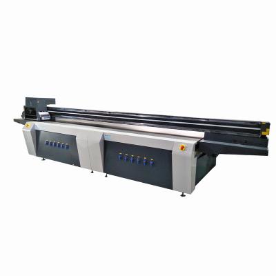 China Print shops 400*300cm TOSHIBA UV flatbed printer CE4 or RICOH G5 printhead can print a variety of materials for sale