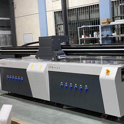 China Shops 400*300cm UV Flatbed Printer Positive Pressure Cleaning Printhead Printing For Metal Acrylic Wood Printing for sale