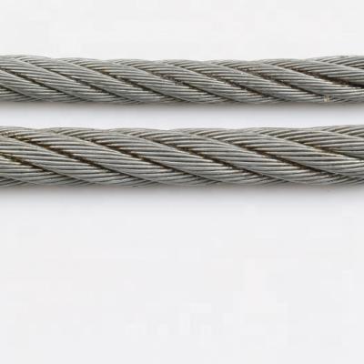 China Construction Hot Sale Zn-Al Galfan 10% Zinc Aluminum Alloy Steel Wire Cable Greased Rope for sale