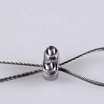 China galvanized / stainless steel wire rope clamps slings and cables assembly for steel wire rope 3-40mm for sale