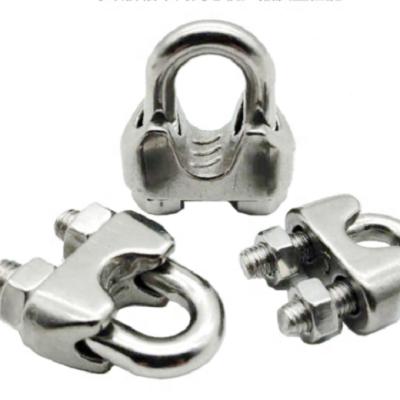 China Galvanized Stainless Steel / Rope Wire Rope Clamps Slings And Cables Assembly For Steel Wire Rope Hooks for sale