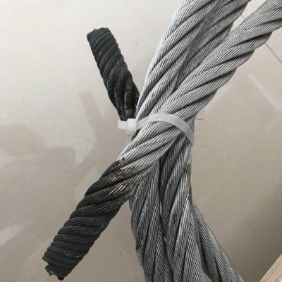 China Good Quality Small Bundle Galvanized Fuse Wire Rope 6x36+fc Steel Wire Rope Two Ends for sale