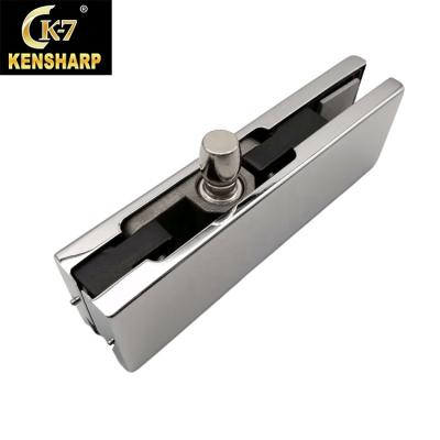 China 10-12mm glass door patch stainless steel cover aluminum core patch accessories spot patch accessories floor hinge for sale