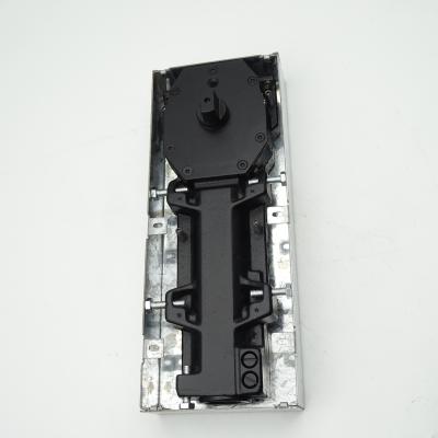 China Quality Control Hinge Two Adjustable Speed Single Cylinder Weight 120Kg Floor Spring Tempered Glass Door for sale