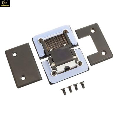 China Fashion Heavy Duty hot sale stainless steel Shower glass door clamp,bathroom hinges 180 degree glass to glass shower hinge for sale