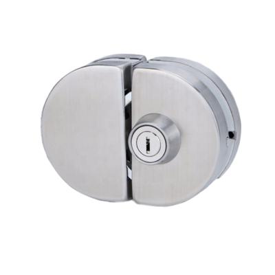 Китай Key Cylinder Double Magnetic glass to wall mortise frameless sliding glass door lock продается