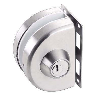 China New Arrival tempered glass double exterior doors glass gate lock for sale