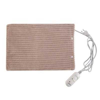 China 50*89cm Micro Plush Machine Washable Overheat Heating Pad For Back for sale