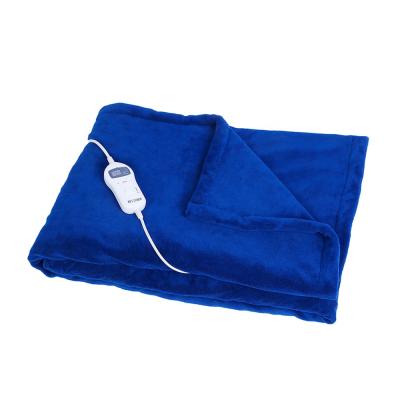 China 2021 Flame Retardant Coral Fleece Electric Blanket Heating Single With Timer for sale