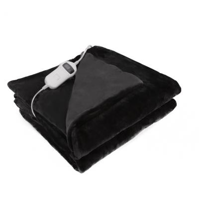 China Electric Heated Throw Blanket Heating Chauffante 220v Folded Twin Size for sale