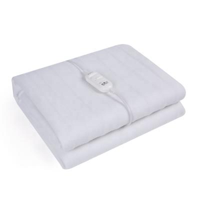 China Anti-pilling 2 Temperature Controlled Settings Machine Washable Electric Blanket For Beds for sale