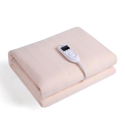 China 220V Electric Blanket Fire Retardant Fleece Single Size For Winter Ded for sale