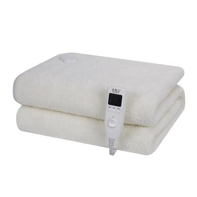 China Wholesale Customized Fireproof Electric Heated Heater Blanket With Timer for sale