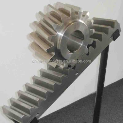 China STRAIGHT GEAR AND STEEL BRACKET for sale