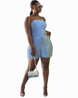 China 2021 Women's Bib Overalls Short One Piece Bodycon Bib Overalls Women's Rompers QUICK DRY for sale