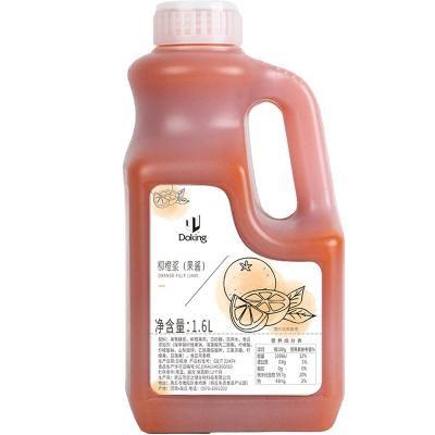 China Doking natural bubble tea ingredients for milk tea shop used best selling concentrated fruit juice and concentarted fruit syrup for sale