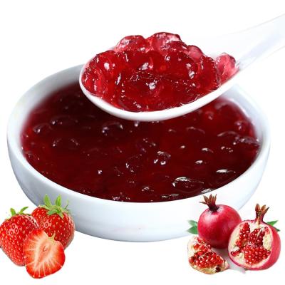 China Fruit Tea Doking New Products Hot Selling Fresh Taste Pomegranate Strawberry Flavor Crystal for sale