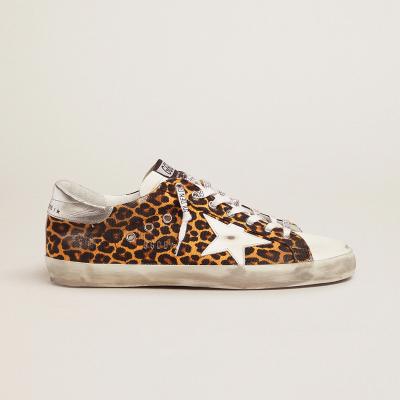 China Fashion Trend Men Shoes Sneakers from Super-Star Ltd in Canvas with Leopard-Print Pattern Goldens Sneakers Gooses for sale