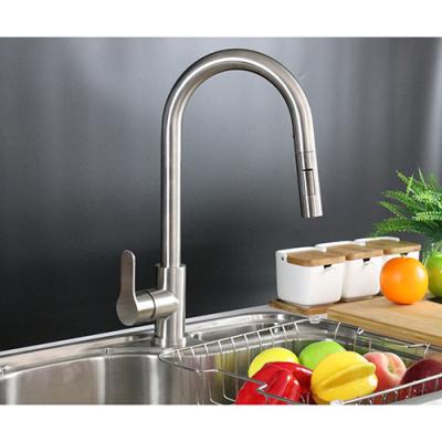 China Sense Faucets Grifo Wasserhahn Grifo Sink Mixer Two Hole Hot Cold Kitchen Faucet Pull Out Spring for sale