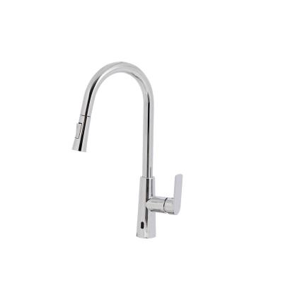 China Faucet Automatic Touch Sense Faucets Sensor Kitchen Bathroom Sink Mixer Free Water Faucet for sale