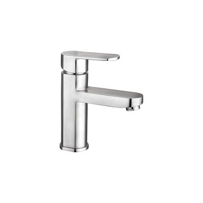 China Single Metered Faucets Vanity Hole Wash Sink 304 Stainless Steel Single Kitchen Faucets for sale