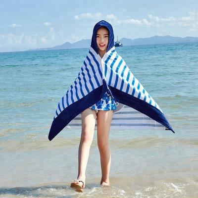 China QUICK DRY cotton towel hooded poncho for kids for sale