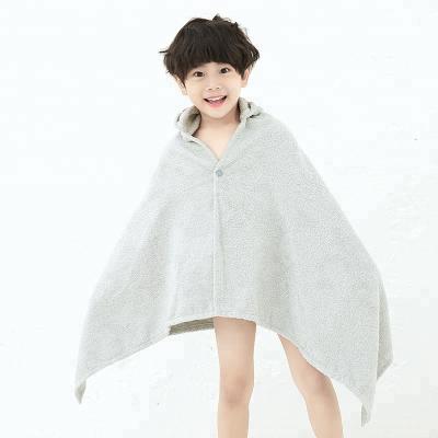 China QUICK DRY 100% cotton hooded beach towels for kids for sale