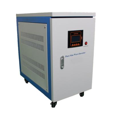 China 8KW 96VDC TO SINGLE PHASE PURE SINE WAVE 220VAC OFF GRID SOLAR INVERTER 400*600*740mm for sale