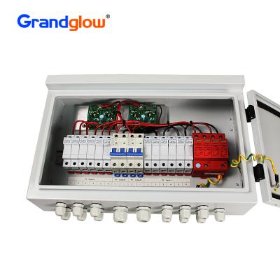 China SURGE PROTECTION 1000V 15A 6 STRING PV DC COMBINATOR BOX FOR SOLAR POWER SYSTEM GS-6-2CB for sale