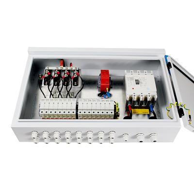 China 6 string solar panel PV combiner box GS-14-2CB for sale