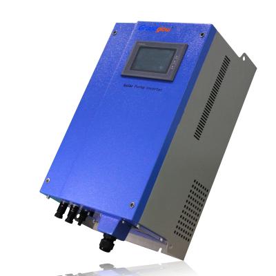 China GALVANIZED LEAF SHELL Dc To Ac 3phase 18.5kw 380v Mppt Solar Water Pump Inverter for sale