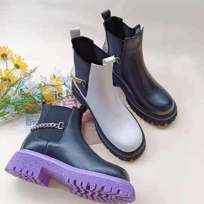 China New fashion wholesale new black women's boots leisure knight boots for sale