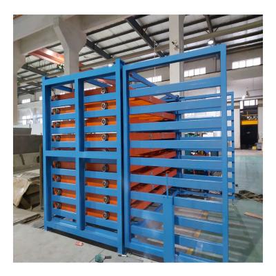 China Durable Metal Sheet Warehouse Storage STRAP RACK HORIZONTAL Warehouse Rack for sale