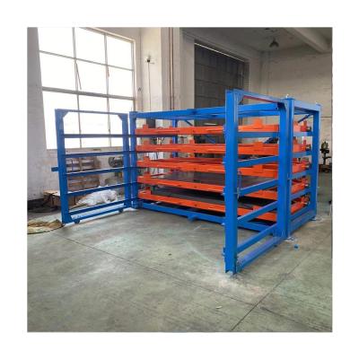 China Corrosion Protection Warehouse Storage Metal Sheet Storage Drawer Structure Rack for sale